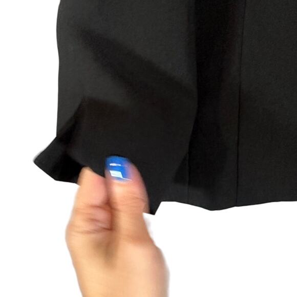 Jessica Howard Black One Button Collared Formal Blazer Jacket Women Sz 8 - Picture 6 of 9